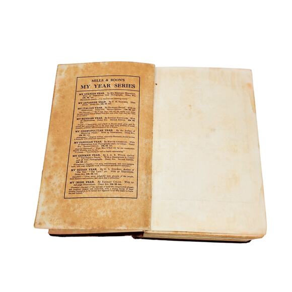 TH Sanders My Japanese Year 1915 Mills & Boon Antique Victorian HC - Picture 6 of 16